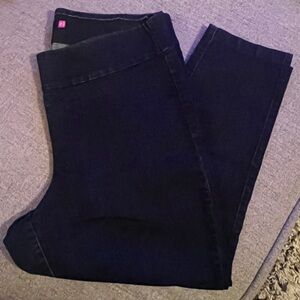 Torrid Dark Blue Stretch Jeans Elastic Waist Band